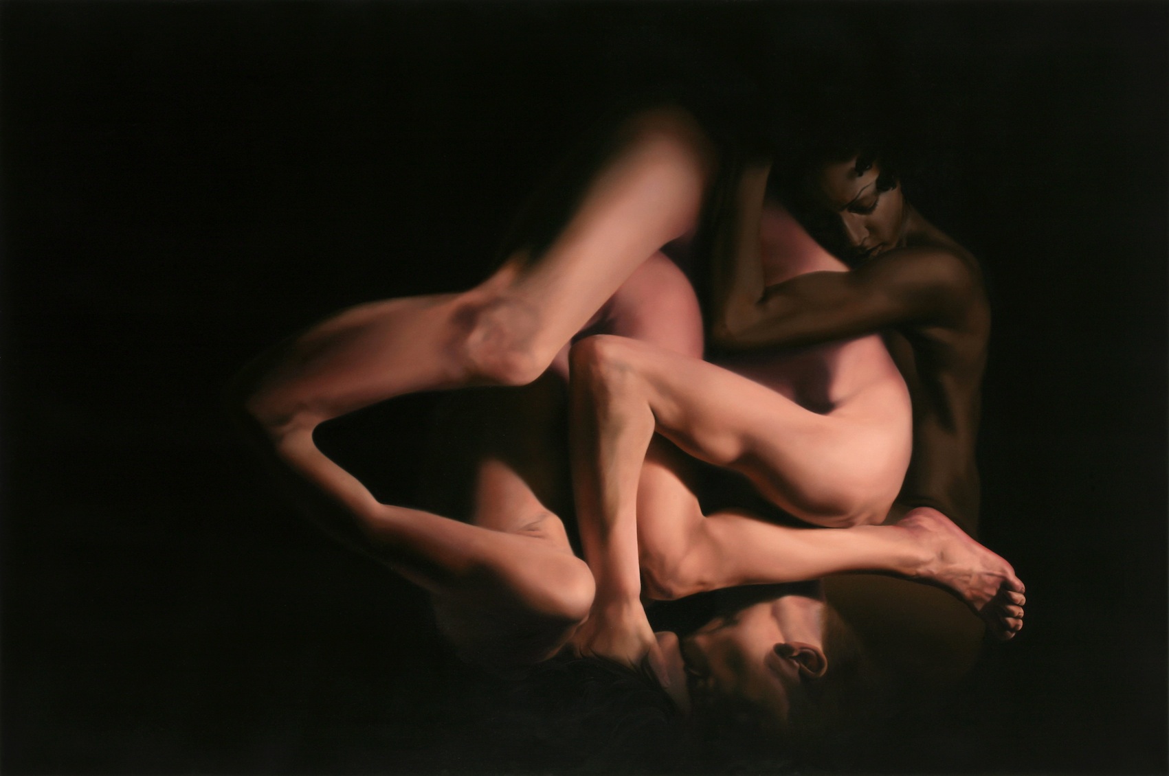 Three oil on canvas 100x150cm2010.